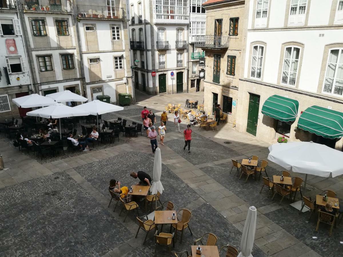 Pension Residencia Universitaria Rey Apartman Santiago de Compostela Kültér fotó